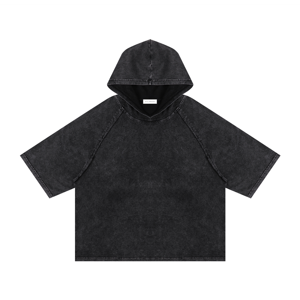 EVIL DAVE SHORT... SLEEVE HOODIE WIT TRACKLIST