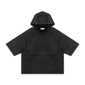 EVIL DAVE SHORT... SLEEVE HOODIE WIT TRACKLIST