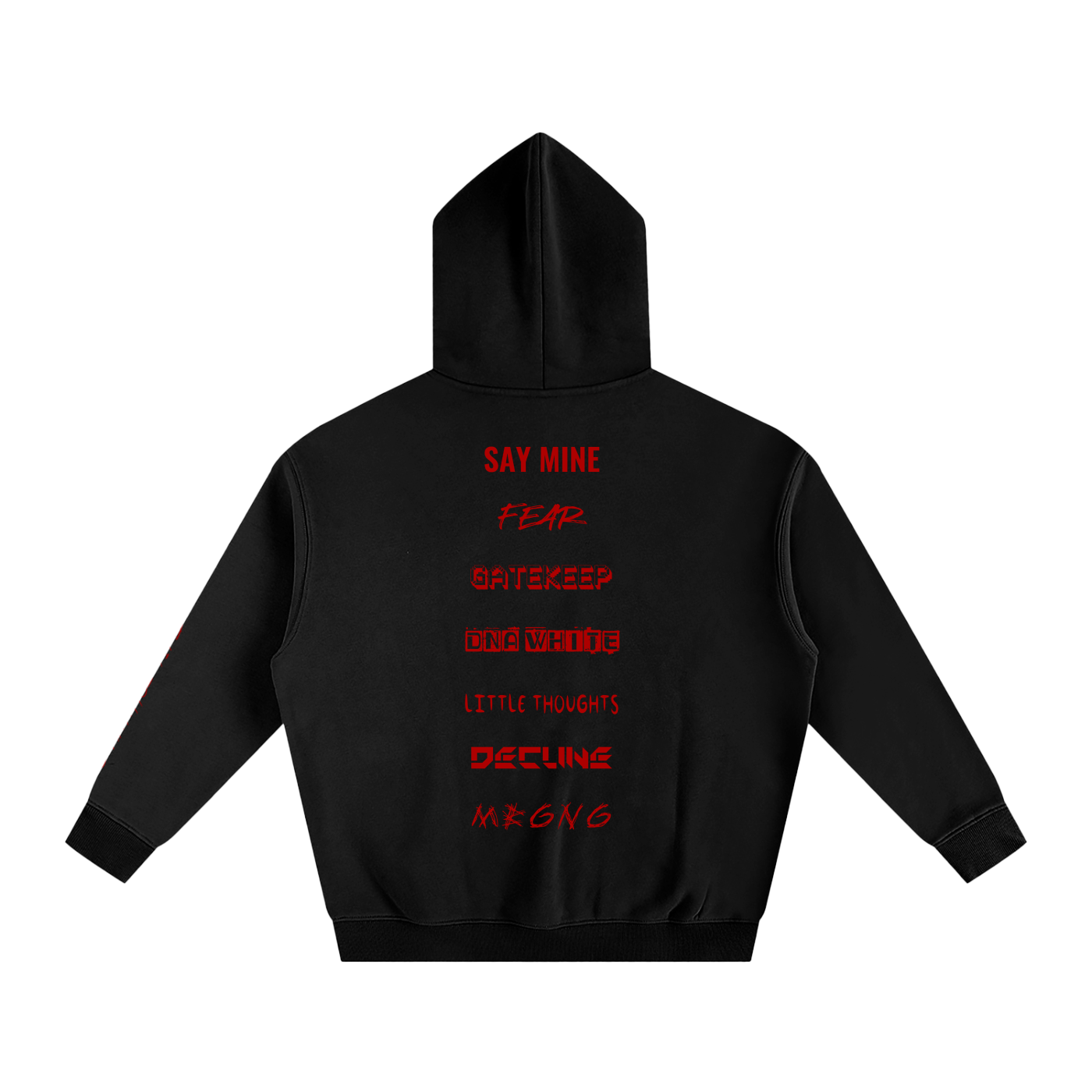 EVIL HOODIE TRACKLIST